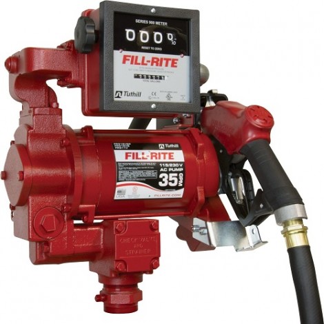 Fill-Rite High-Speed 115 Volt Pump with Hose, Nozzle, Meter