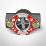 OPW Visi-Flo® 1400 Series Sight Flow Indicators 1&quot; Carbon Steel Unit with Delrim Propeller, Threaded Ends