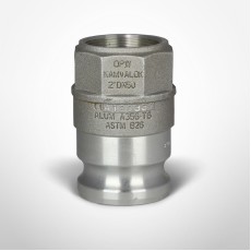 OPW Kamvalok® 2&quot; Buna-N Seal Aluminum and Stainless Steel Adaptor, Female NPT