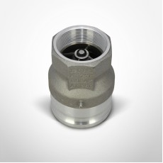 OPW Kamvalok® 3&quot; Buna-N Seal, Aluminum and Stainless Steel  Adaptor, Female NPT