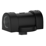 Cim-Tek 50003 Filter Mounting Adaptor, 3/4&quot; NPT Inlet/Outlet, Cast Iron