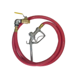 RHINO 8' GRAVITY HOSE WITH MANUAL FARM NOZZLE KIT 1"