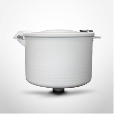 Morrison Brothers 4&quot; - 5 Gal Spill Container, with Drain - Female 