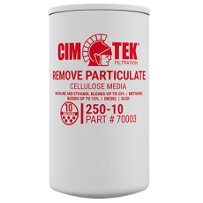 Cim-Tek 70003 200E-10 Spin-On 10 Micron Particulate Filter - No Drain