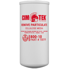 Cim-Tek 70019 800-10, Spin-On 10 Micron Particulate Filter