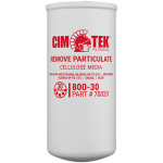 Cim-Tek 70020 800-30, Spin-On 30 Micron Particulate Filter