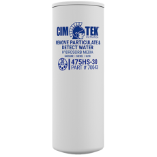 Cim-Tek 70043 475XLHS-30, Spin-On 30 Micron Particulate/Water Absortion Filter