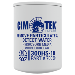 Cim-Tek 70059 300HS-10 Spin-On Filter with 10 Micron Hydrosorb® Media