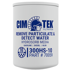 Cim-Tek 70059 300HS-10 Spin-On Filter with 10 Micron Hydrosorb® Media