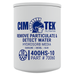 Cim-Tek 70060 400HS-10, Spin-On Filter with 10 Micron Hydrosorb® Media
