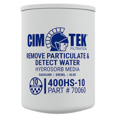 Cim-Tek 70060 400HS-10, Spin-On Filter with 10 Micron Hydrosorb® Media