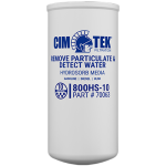 Cim-Tek 70063 800HS-10, Spin-On Filter with 10 Micron Hydrosorb® Media