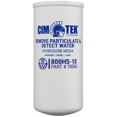 Cim-Tek 70063 800HS-10, Spin-On Filter with 10 Micron Hydrosorb® Media