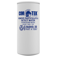 Cim-Tek 70067 260HS-30, Spin-On 30 Micron Hydrosorb® Media