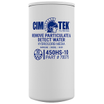 Cim-Tek 70075 450HS-10, Spin-On 10 Micron Particulate/Water Absortion Filter