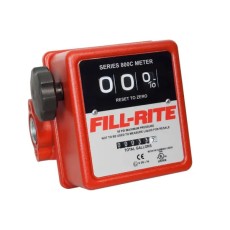 Fill-Rite Basic Flow Meter with 3/4&quot; Inlet &amp; Outlet