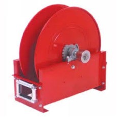 Lincoln Hose Reel W/O Hose 1&quot; Inlet/Outlet