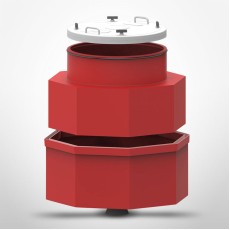 Bravo 48&quot; 2-piece Single Wall, Closed Bottom, Fiberglass Tank Sump **REQUIRES FREIGHT SHIPPING. PLEASE CALL TO ORDER**