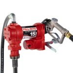 115V AC 15 GPM Fuel Transfer Pump with 3/4" Aluminum Nozzle
