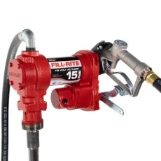 115V AC 15 GPM Fuel Transfer Pump with 3/4" Aluminum Nozzle