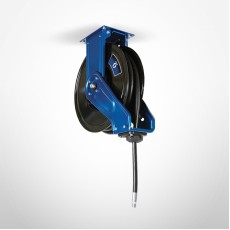 Graco XD Series Heavy-Duty Reel Hose for Petroleum &amp; Synthetic-Based Oils, Size 20, Metallic Blue