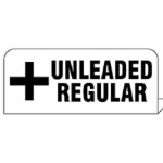 &quot;Regular Unleaded&quot; Pipe Tag