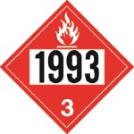 &quot;1993&quot; Decal 11''x 11'' White #3