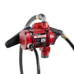 12/24V DC 25 GPM Fuel Transfer Pump with Nozzle