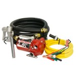 Fill-Rite 12 Volt DC Portable Pump With Hose and Nozzle 