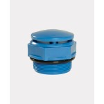 RHINO 1-WAY VENTING BREATHER CAP - BLUE (2")
