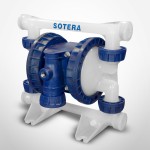 Sotera 1/2&quot; Polypropylene Air Operated Diaphragm Pump