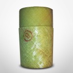 Smith Fiberglass Red Thread 2&quot; Spigot by Male Adaptor (012020-192-4)