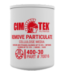 Spin On Fuel Filter Cellulose Media 400 30