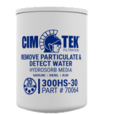 Spin On Fuel Filter Hydrosorb Media 300hs 30